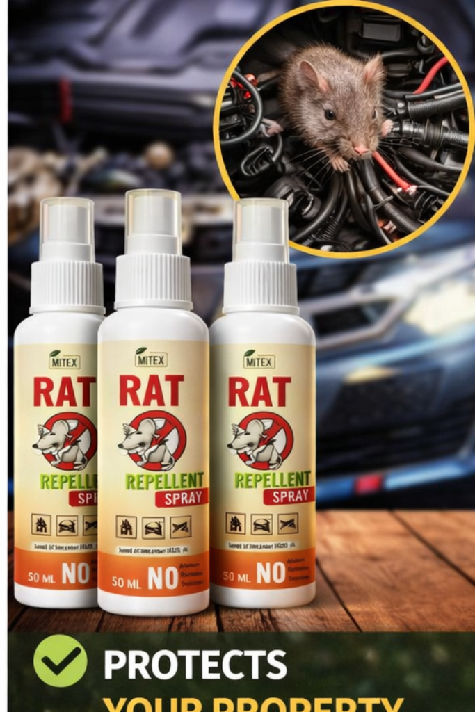 Rat Repellent Spray (Pack of 3) - 50ML Each